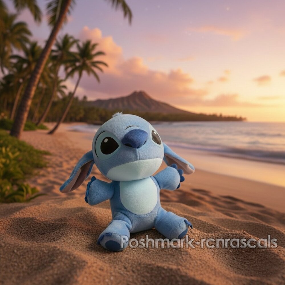 Disney Ty Beanie Baby Stitch (Lilo & Stitch) Plush 💙 NWT Perfect bundle ADD-ON